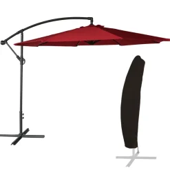 Happy Garden Parasol OAHU - Rood - Staal
