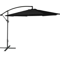 Happy Garden Parasol OAHU - Zwart - Staal