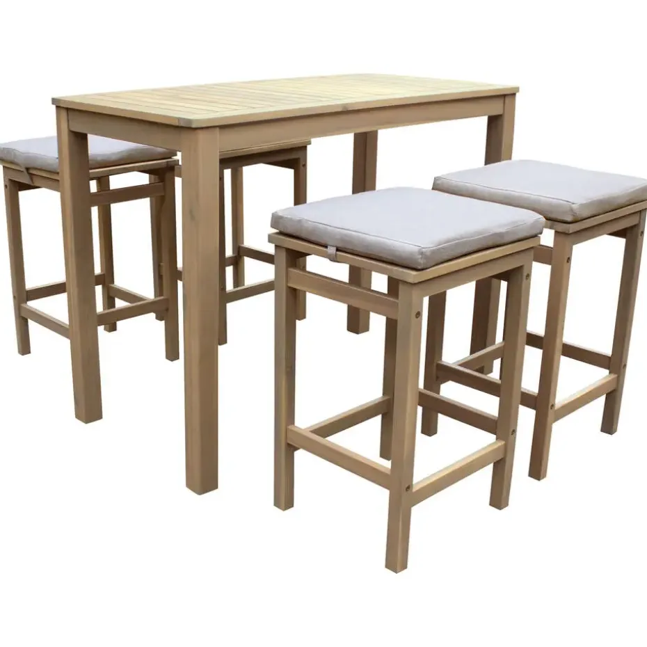 Happy Garden Staand eten ARUBA - Beige - Acacia