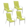 Happy Garden Stoel MARBELLA - Groen - Aluminium