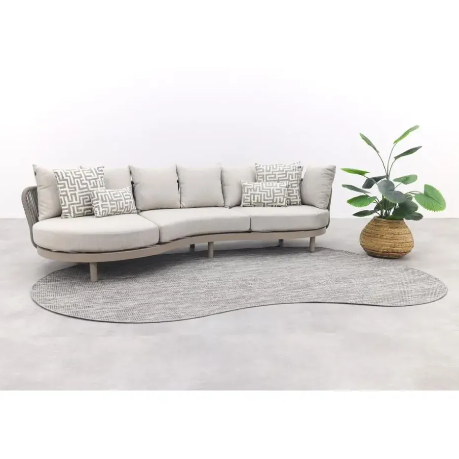 Hartman Bjorn 3-zits loungebank - Taupe