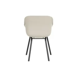 Hartman Le Soleil Element dining armstoel - Soft Taupe/Black - 2 st.