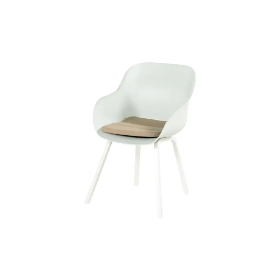 Hartman Le Soleil Element dining armstoel - Cotton white - 4 st.