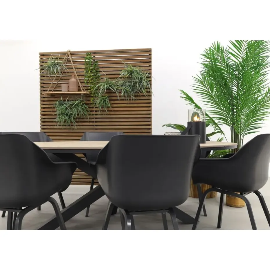 Hartman Sophie Element - Xerix/GI Edison 220 tafel - ovale tuinset
