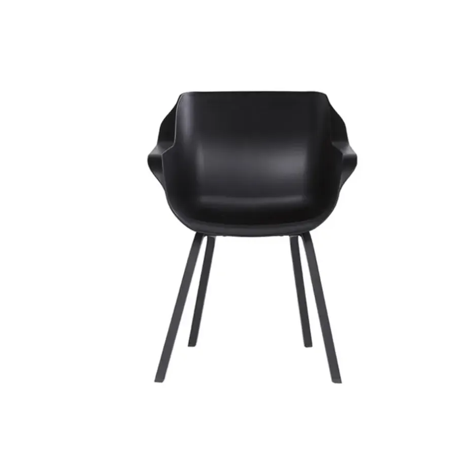 Hartman Sophie Element dining armstoel- Carbon black - 4 st.