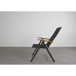 Hartman verstelbare tuinstoel Napoli - Teak armleuning