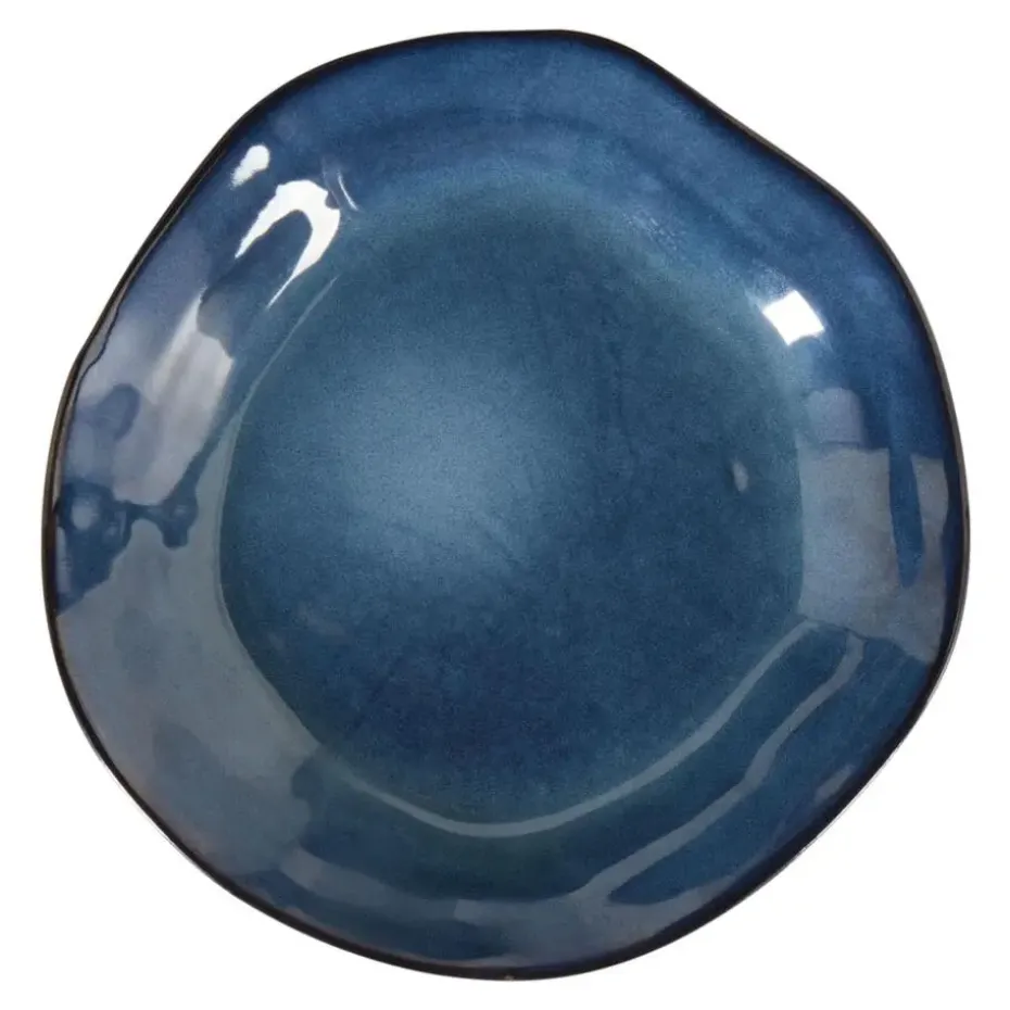 HAWTHORN - Serviesset van 16 - Blauw - Steengoed