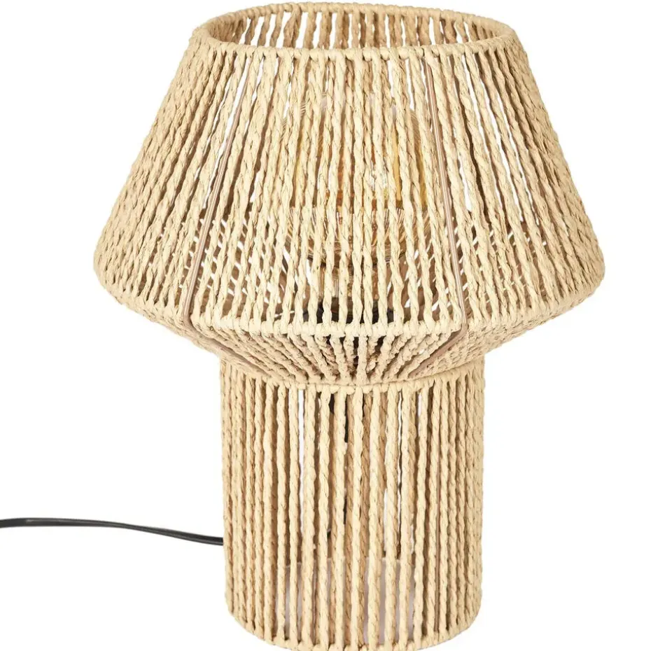 HD Factory Tafellamp Nature - 27x33cm -Boho/ibiza stijl - natuurlijk