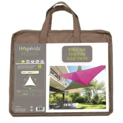Hesperide Schaduwdoek Curacao - rechthoekig - taupe - 2 x 2 m