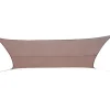 Hesperide Schaduwdoek Curacao - rechthoekig - taupe - 3x4 m