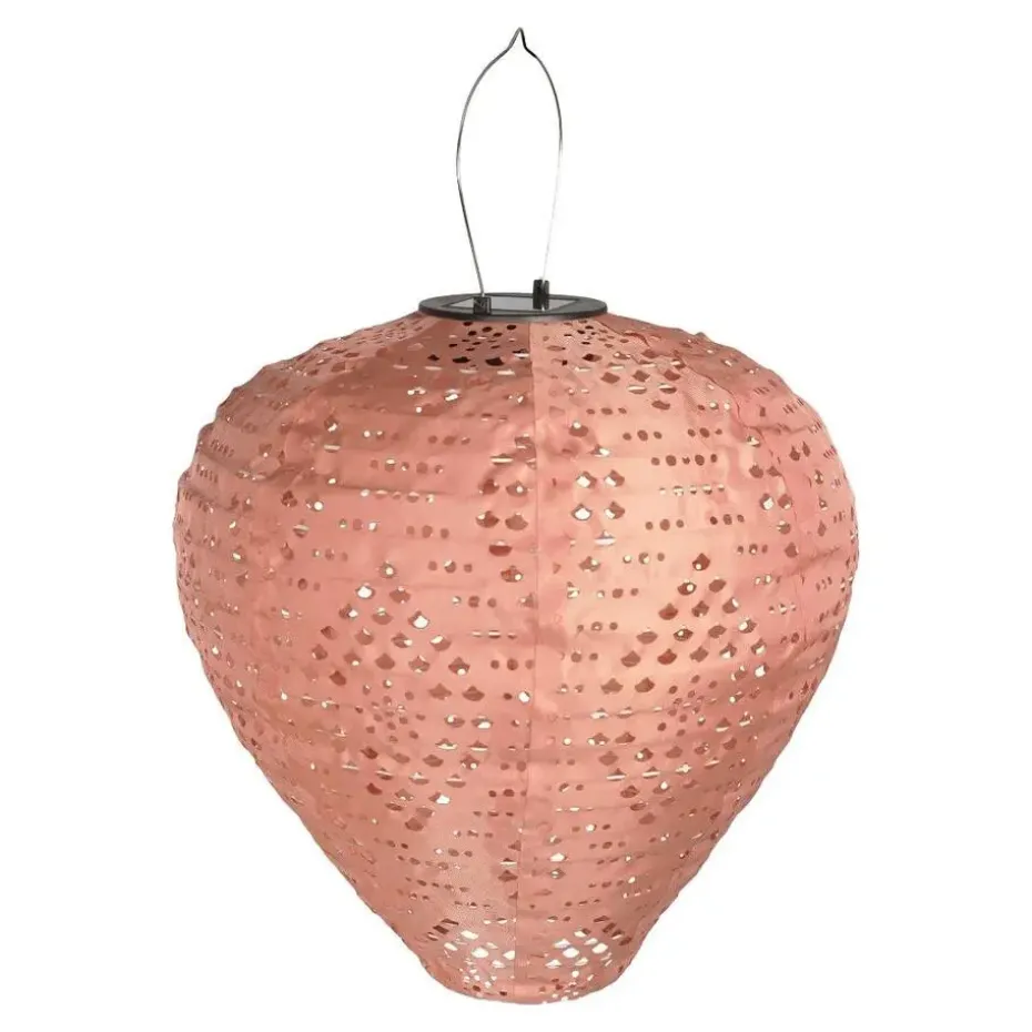Hioshop Arna lantaarn oplaadbaar roze
