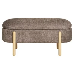Hioshop Branca bank Met opberging bruin