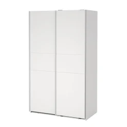 Hioshop Como schuifdeurkast 2 deuren 120x200cm wit