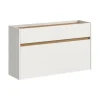 Hioshop Drive schoenenkast 1 vouwdeur- 1 lade wit