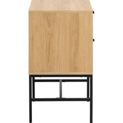 Hioshop Dylan nachtkastje 2 lades natuur