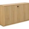 Hioshop Dylan schoenenkast 1 lade natuur