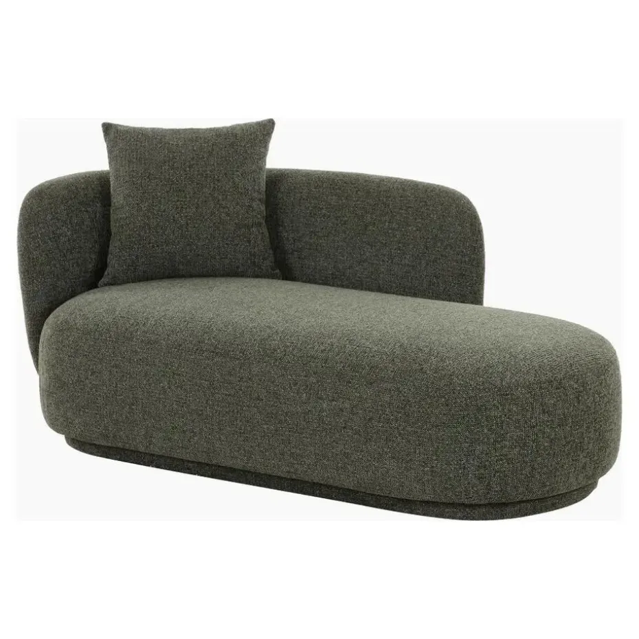 Hioshop Elin daybed- chaise longue groen