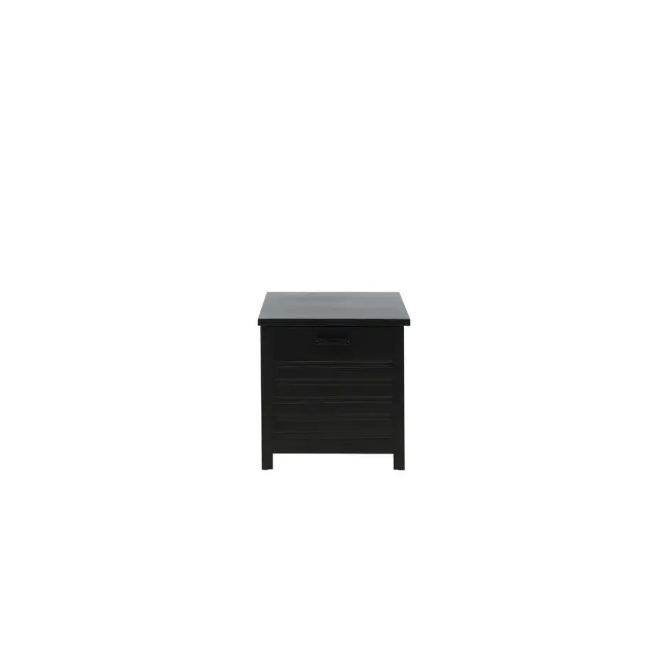 Hioshop Elsa opbergbox zwart