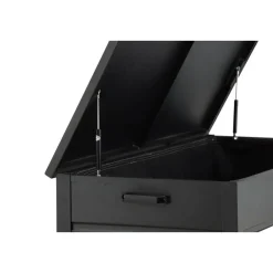 Hioshop Elsa opbergbox zwart