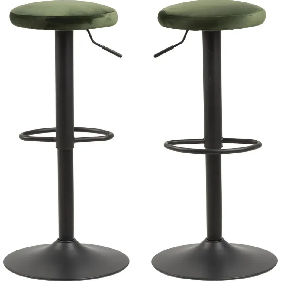 Hioshop Finurly barstoel groen