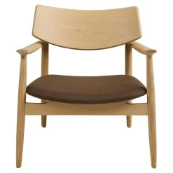 Hioshop Gina fauteuil eik- bruin