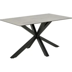 Hioshop Heaven eetkamertafel 80x135cm grijs