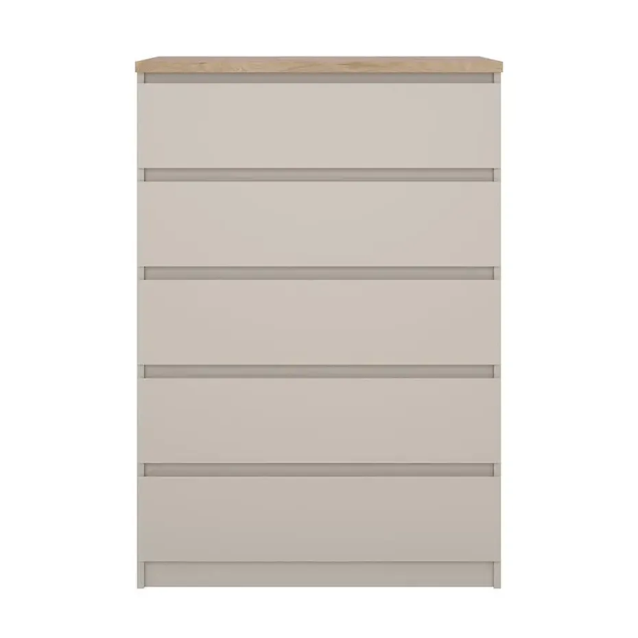 Hioshop Naia ladekast 5 lades eikdecor