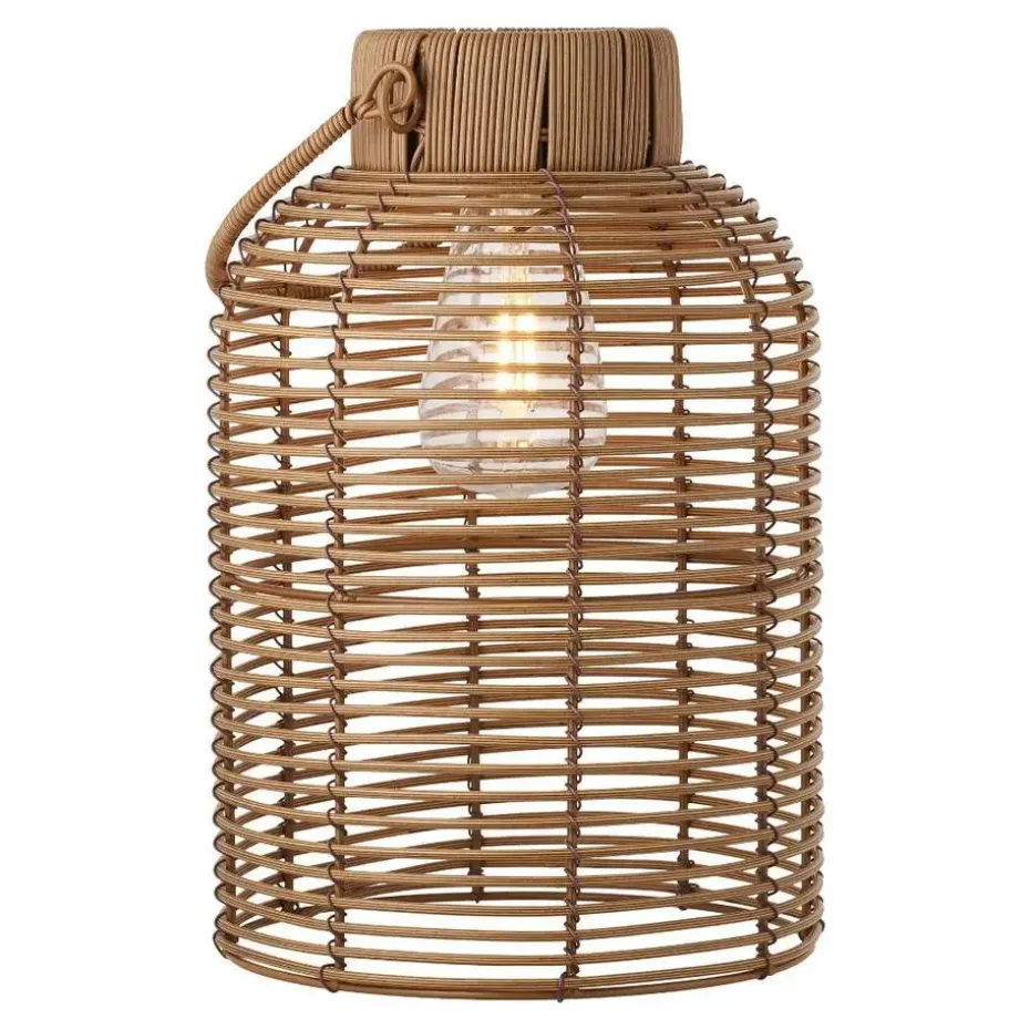 Hioshop Nelli lantaarn met geïntegreerde zonnecellen natuur