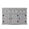 Hioshop New Mexico dressoir 132 cm breed grijs