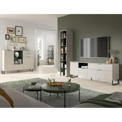 Hioshop Noida wandkast 12 vakken kasjmier decor
