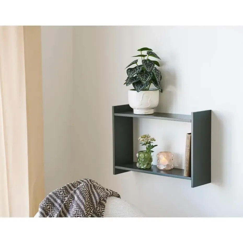 Hioshop Norna wandplank 1 plank groen