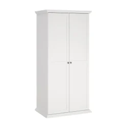 Hioshop North kledingkast 2 deuren wit