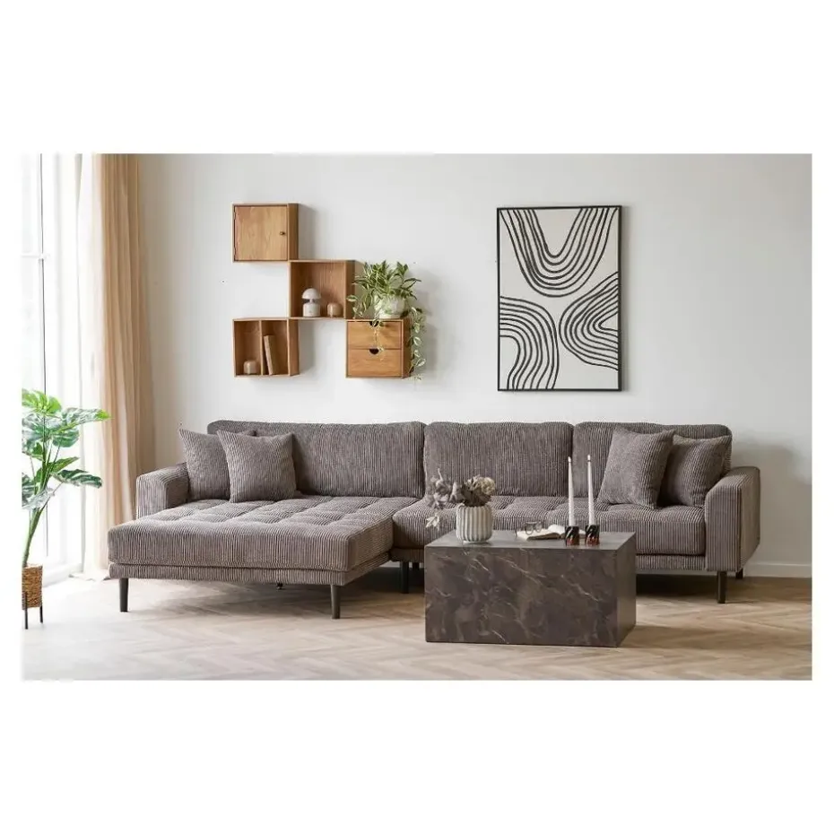 Hioshop Nuuk salontafel marmerdecor bruin
