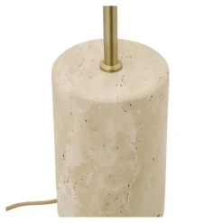 Hioshop Olea vloerlamp beige