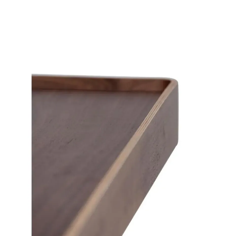 Hioshop Protopia Dan-Form wandplank fineer walnoot