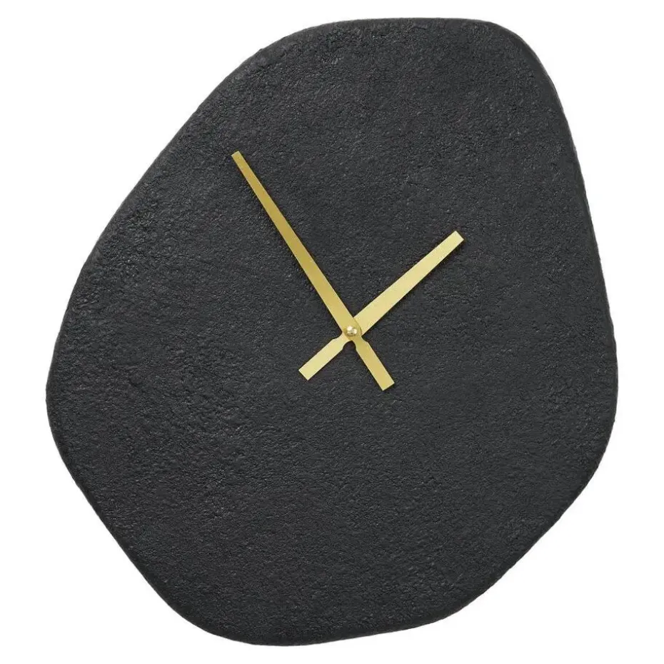Hioshop Ragna wandklok zwart