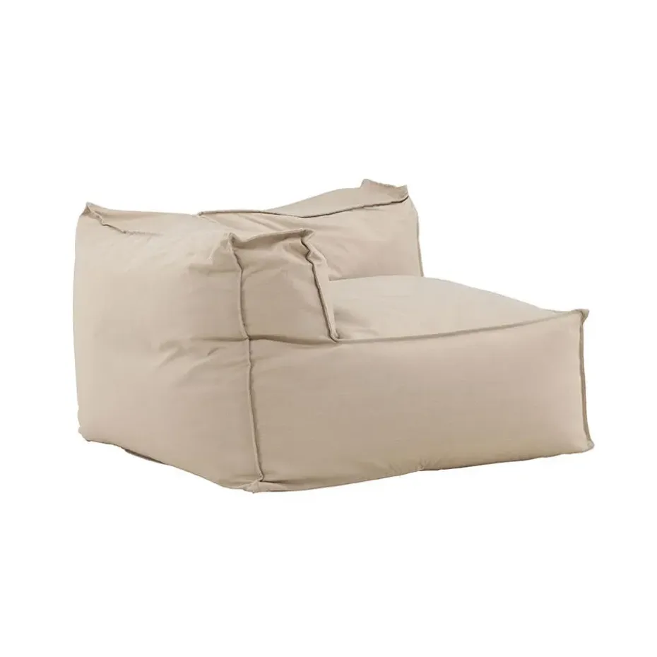 Hioshop Rambo zitzak hoekdeel beige