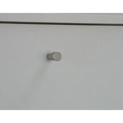 Hioshop Schoenenkast wit mat 75x148x17 cm Escape