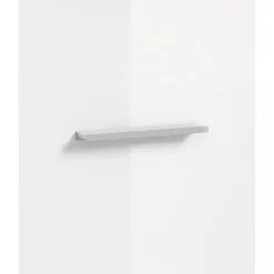 Hioshop Scout wastafel 2 deuren- 2 lades wit hoogglans- wit