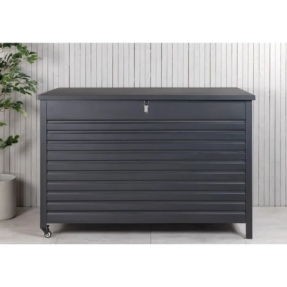 Hioshop Tiana opbergbox zwart