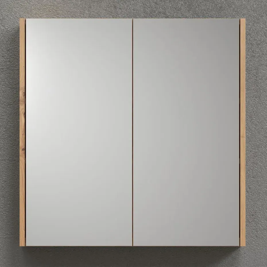 Hioshop Touch spiegelkast eik decor
