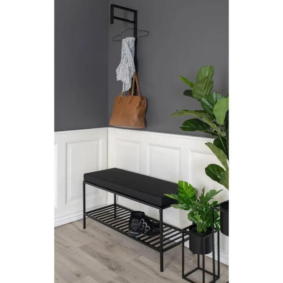 Hioshop Trento kapstok zwart