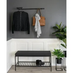 Hioshop Trento kapstok zwart