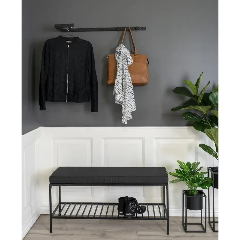 Hioshop Trento kapstok zwart