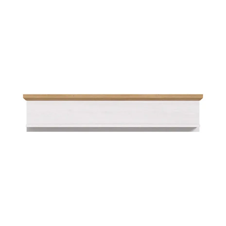 Hioshop Verona wandplank wit- eik decor