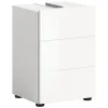Hioshop Vira wastafel 1 deur wit hoogglans- wit