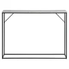 Hioshop Vita sidetable 1 plank travertin decor