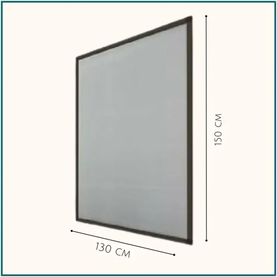 HIXA Raamhor 130x150 anti-insect 3 stuks