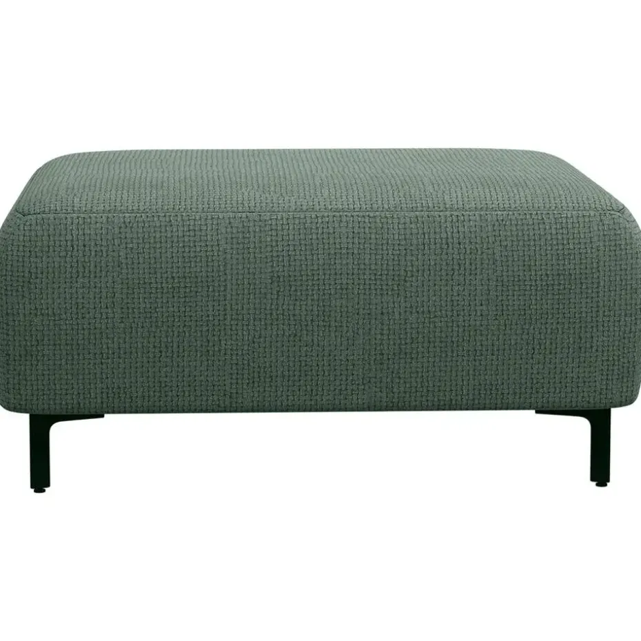Hocker Elsa - stof Eden - saliegroen