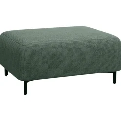 Hocker Elsa - stof Eden - saliegroen